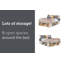 Lit plateforme avec rangement Lilak