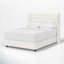 Lit tapissier capitonné standard à profil bas Tomey-16769508-102834110