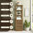 Navan 20" Freestanding Linen Cabinet in Weathered Brown
