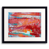 Finding Joy Print by Dara Daniel