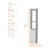 White Linen Cabinet With 1-Door-390062558