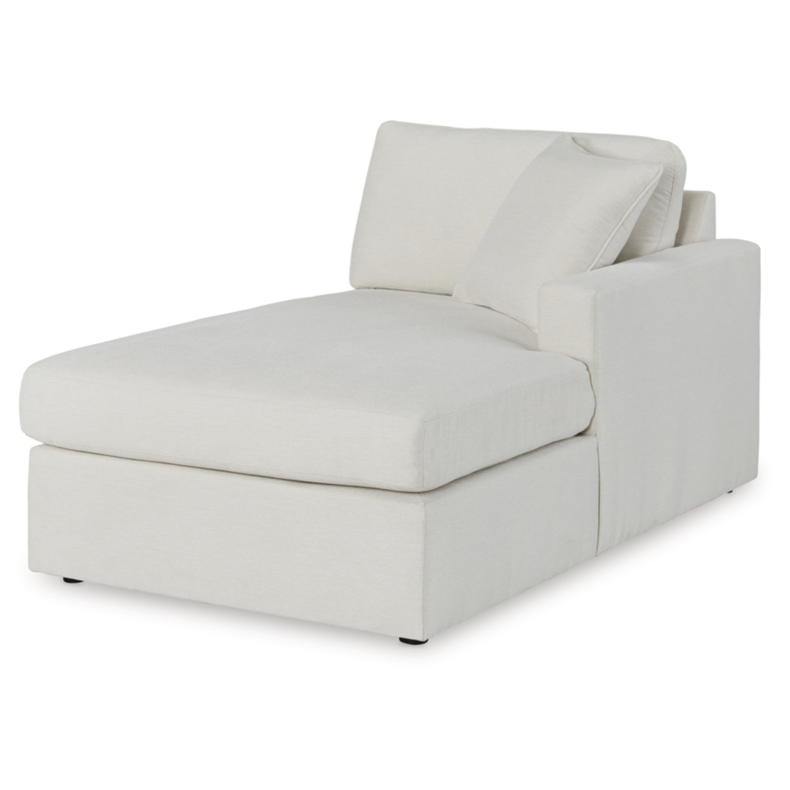 Modular Sectional, Beige Polyester