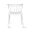 Ensemble de 2 chaises de patio empilables, ensemble de salle à manger à dossier bas et à lattes-1876973715