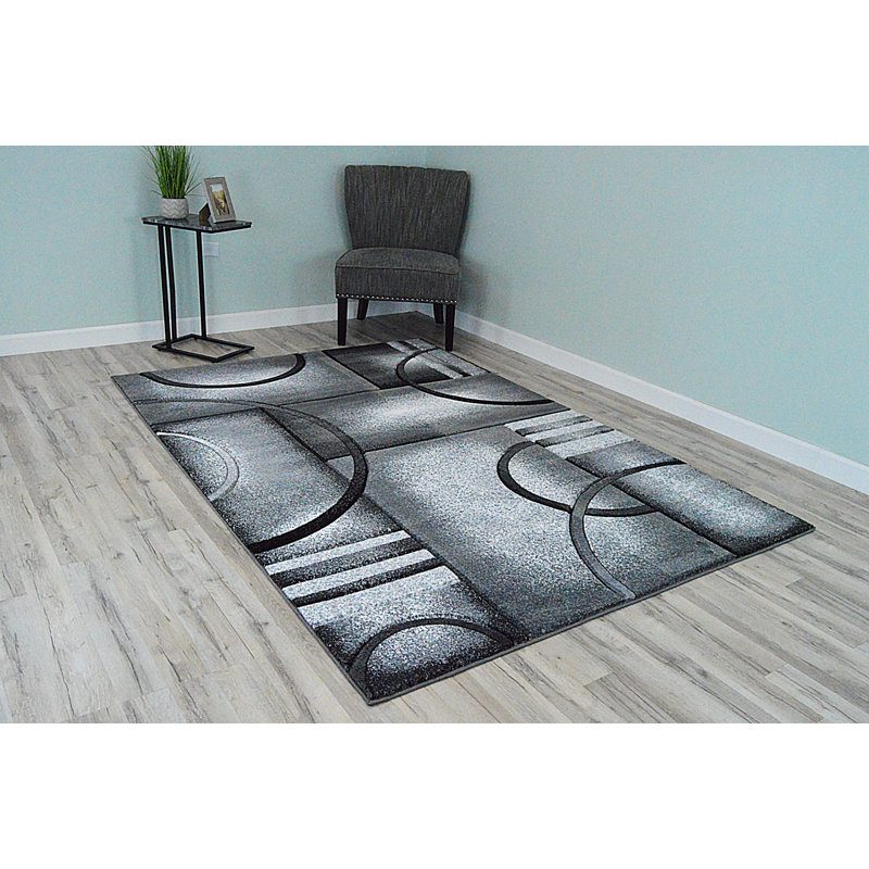 Mccampbell Performance Geometric Indoor Rug, Rectangle 7'9" x 10'8"