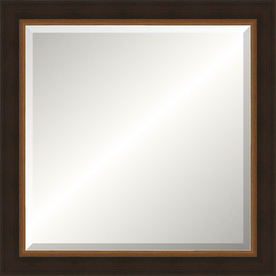 Espresso Old World Mirror