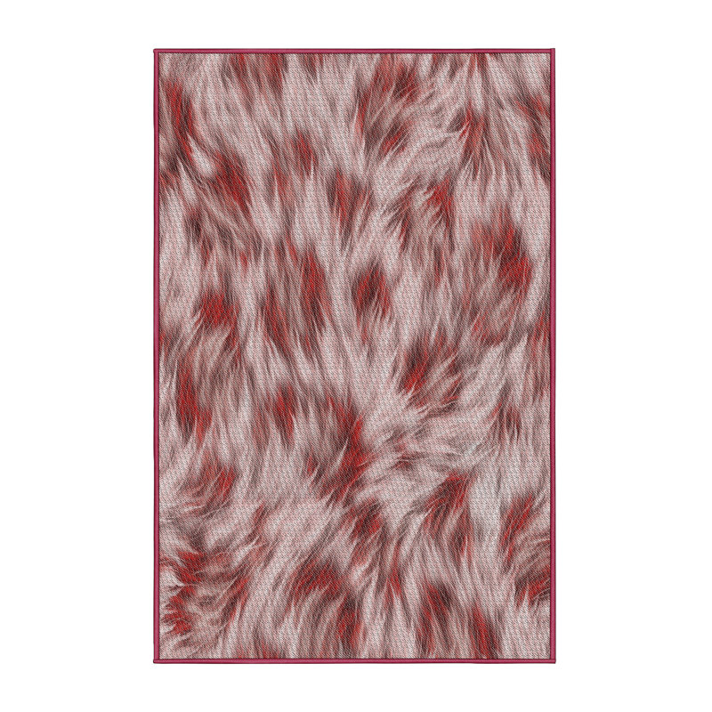 Abstract Indoor Rug, Rectangle 5' x 8'