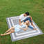 Tapis gris / blanc intérieur / extérieur-406752833