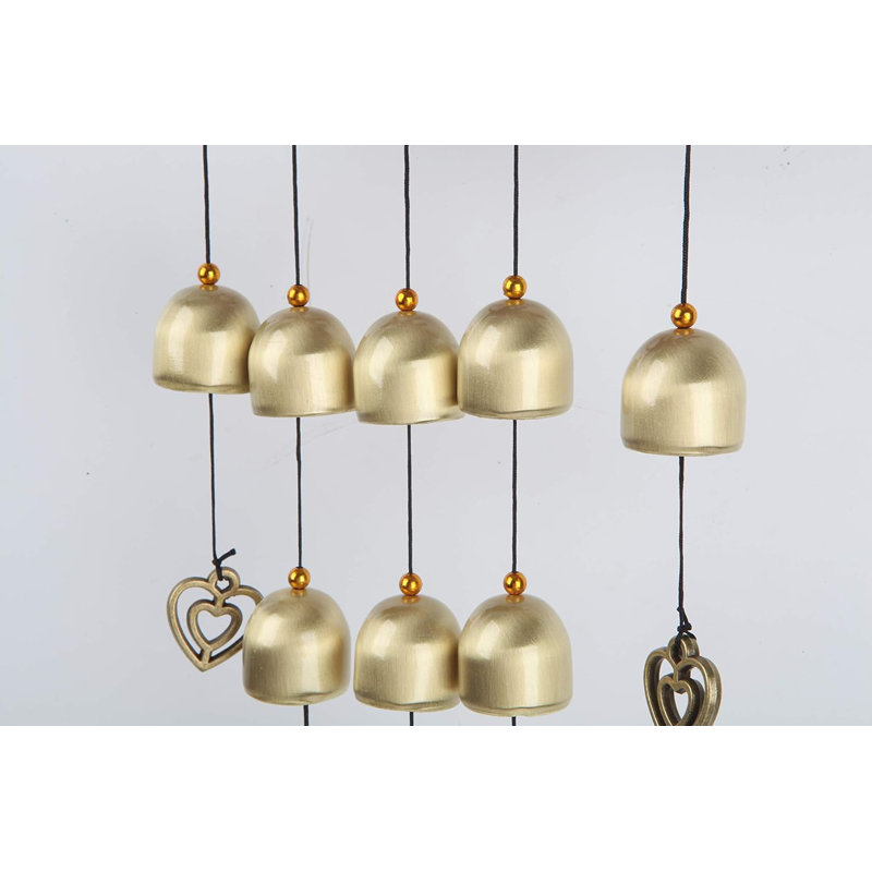 Red Bird Bell Wind Chime