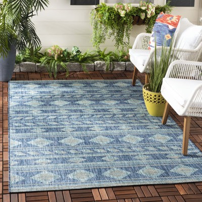 Amarien Performance Southwestern Indoor/Outdoor Area Rug