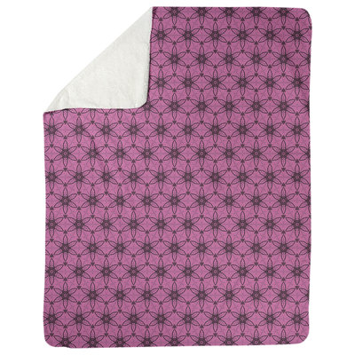 Couverture à motif de cercles ornés Katelyn Elizabeth