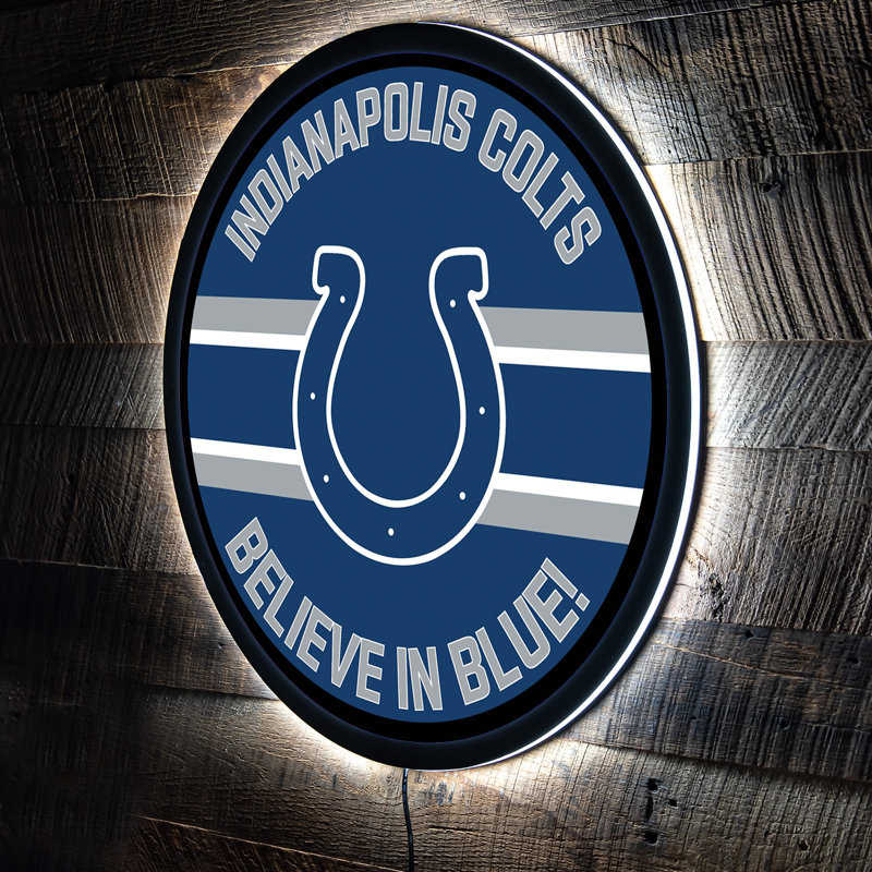 Décoration murale lumineuse NFL, NFL Indianapolis Colts