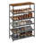 6 Tier 24 Pais Shoe Rack 29.8"W Organizer with Storage Shelves-703348490-728878945