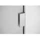 Solaris 36 in. x 78 in. Fully Frameless Radius Single Fixed Shower Panel