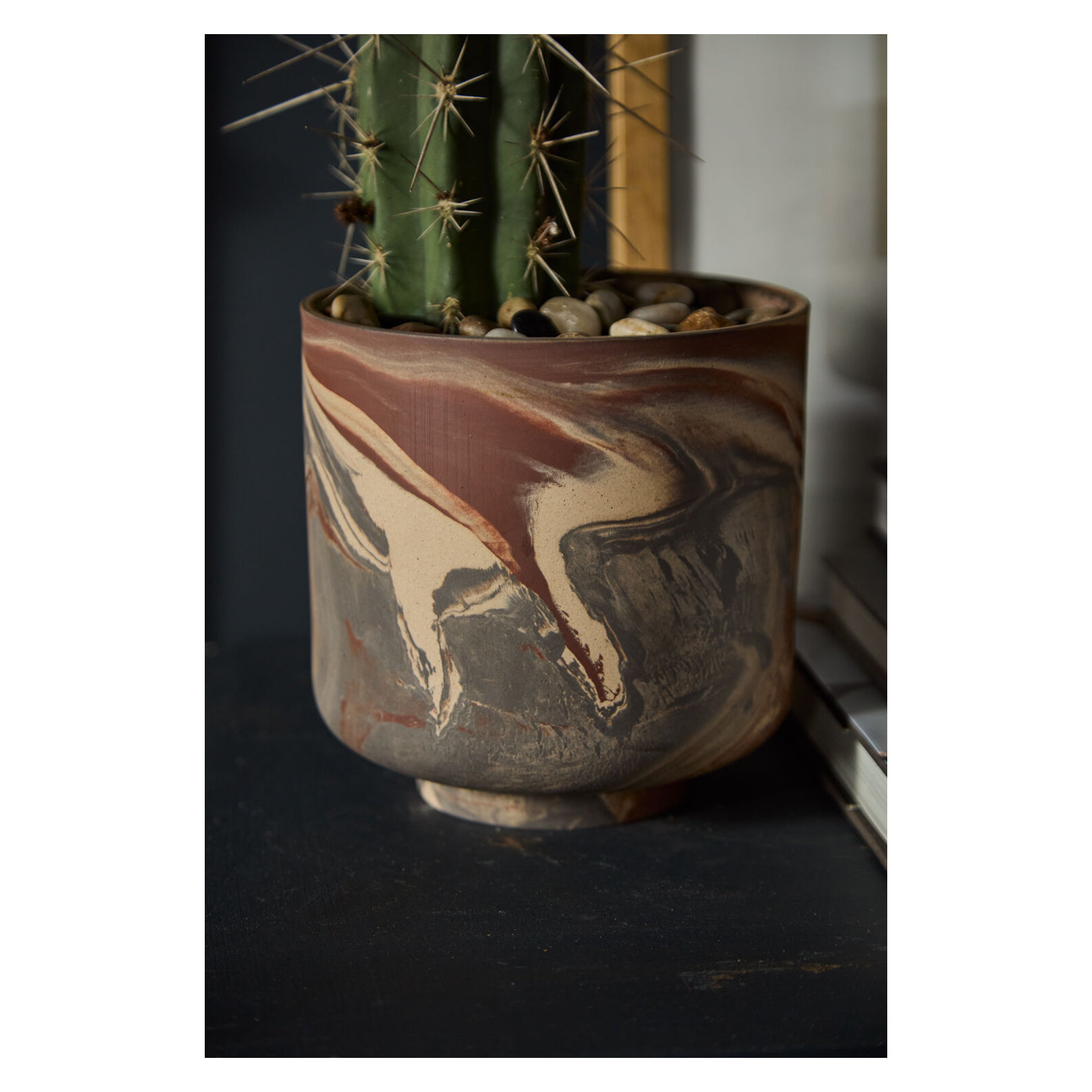Wilburg Pot, 6.5" H x 6.5" W x 6.5" D