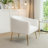 Chaise d'appoint en fourrure synthétique Caleigha-1331557771