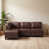 Dark Brown Faux Leather est en rupture de stock