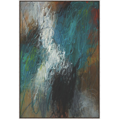 Vibrating Hues 1 Framed Print Canvas