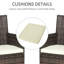 Gamino Patio Dining Side Chair with Cushion-457646774