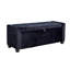 Starke Velvet 111cm Wide Rectangular Storage Ottoman