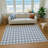 Premium Machine Washable Paullette AMF139 Navy Rug-832341234