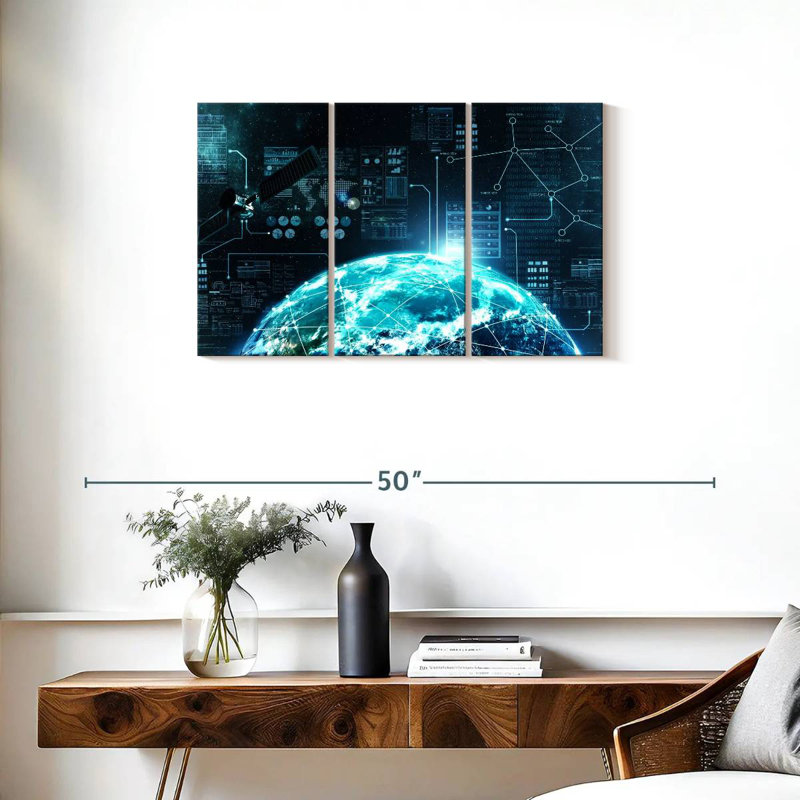 Keiri Internet In Space, 20" H x 33" W