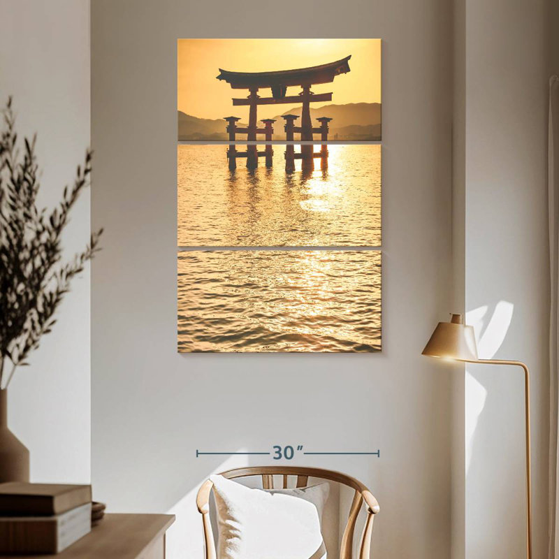 Lilie Famous Torii Gate, 65" H x 42" W