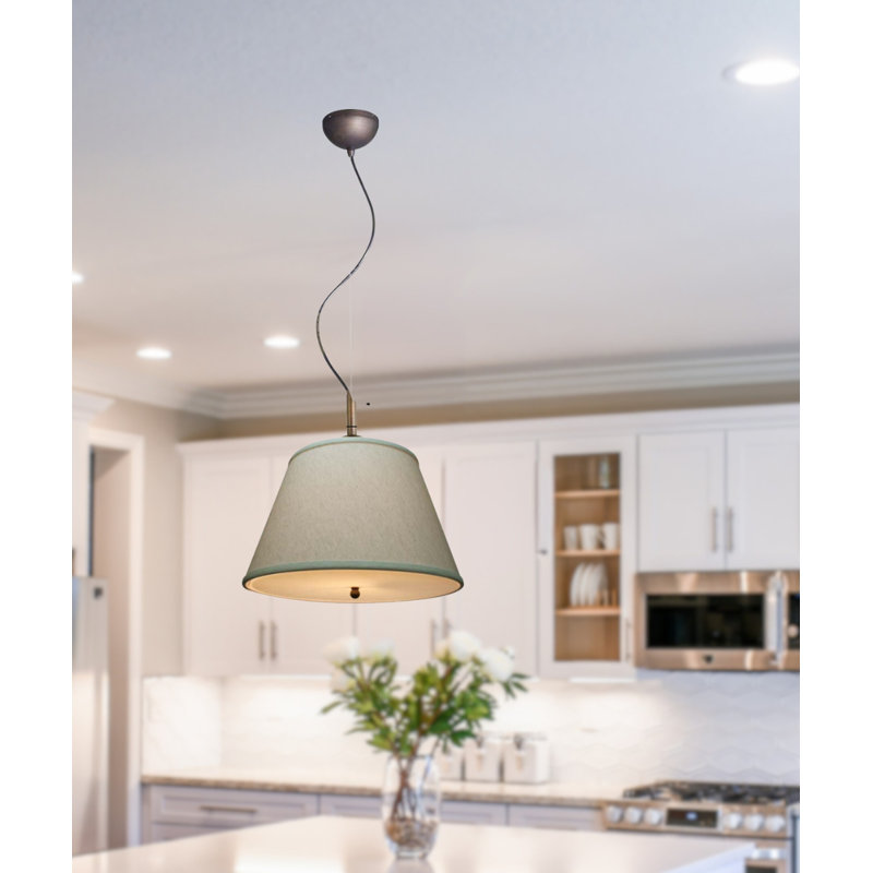 Luminaire suspendu cloche 1 lumières Dunbar