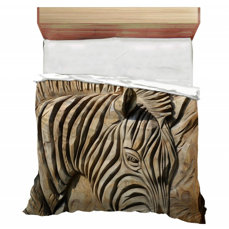Trendy Floral Plush Microfiber / Polyester Comforter, King Comforter