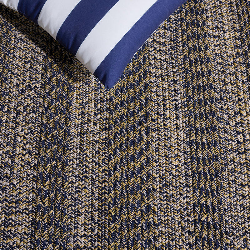 Braided 265 Hand Woven Performance Machine Washable No Pattern Rug, Rectangle 3' x 5'