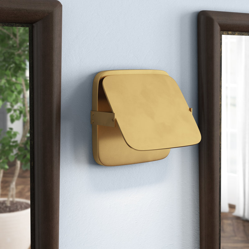 Mercury 1 - Light Dimmable Flush Mount, Antique Brass