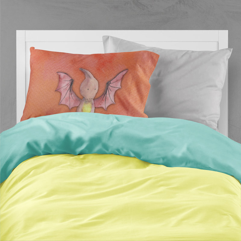 Taie d’oreiller aquarelle pterodactyl