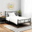 Metal Bed Frame with Headboard-1213970014