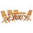 Octagonal 5 - Piece 4 - Person Outdoor Table Set