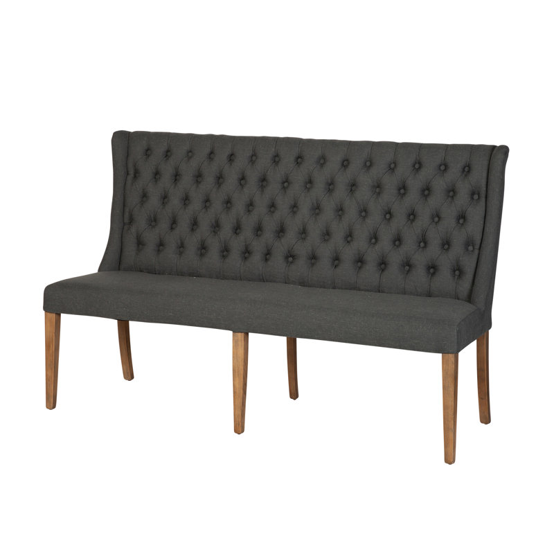 Banc rembourré Barnstaple, H 40,5 po x l 65 po x P 22 po