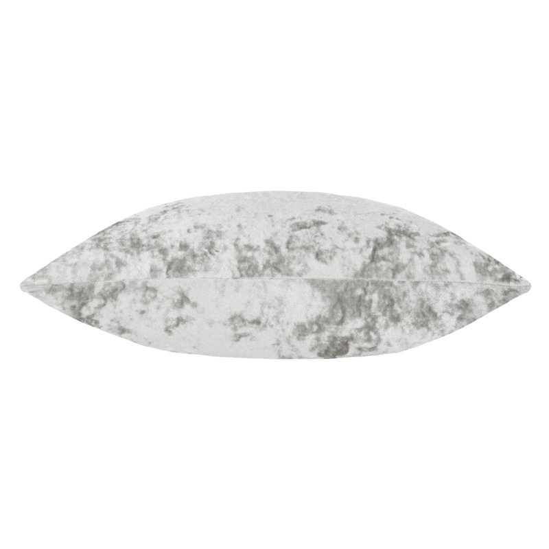 Verona Cushion, 55cm H x 55cm W x 10cm D, Square, Silver