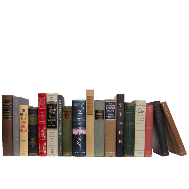 Decorative Books - Vintage American Classics - Subject Books by the Foot