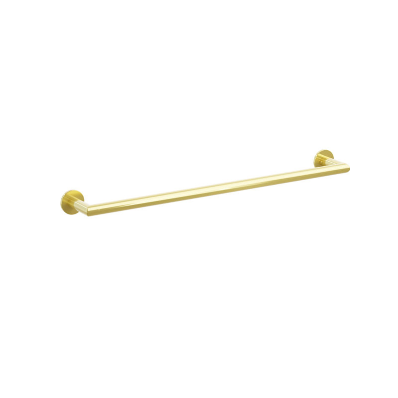 Porte-serviettes Emtek Modern Tubular Brass, H 2 po x l 26 po x P 3,25 po, Laiton non laqué