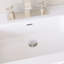 Meuble-lavabo mural simple avec comptoir intégré en céramique blanche-1965274295-1965274291