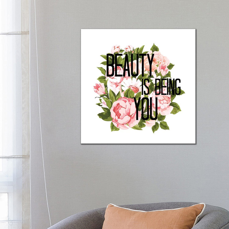 Beauty Is Being You IV by Julia Di Sano - 1 Piece Wrapped Canvas Wall Art, 66.04cm H x 66.04cm W
