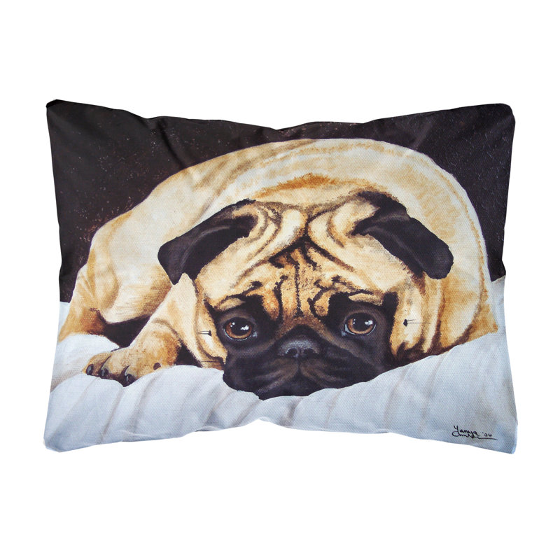  Coussin intérieur / extérieur Fred the Pug