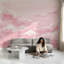 Papier peint rose avec nuages et aquarelle-1355349063-1355349067