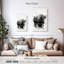 Bison Brampt noir et blanc-108505420