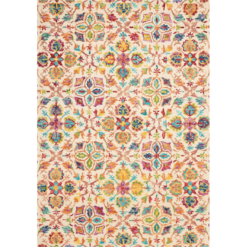Tapis ivoire, Rectangle 6 pi 6 po x 9 pi 6 po
