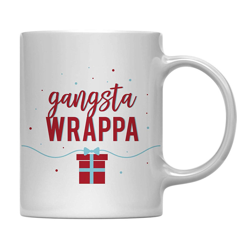 Grande tasse à café gangsta wrapper Plumerville