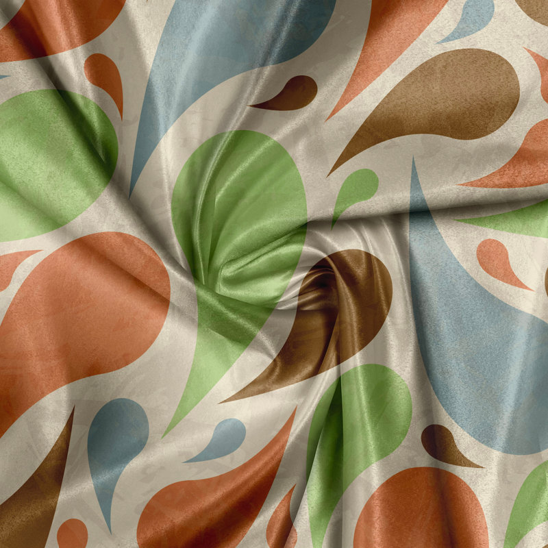Semi Sheer Curtain Pair