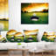 Coussin lombaire imprimé