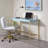 Baby Blue & Gold Finish Writing Desk W/Usb-851583375