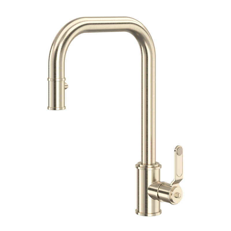 Armstrong™ Pull-Down Kitchen Faucet With U-Spout, Satin Nickel