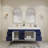 70.8" Wall-Mounted Double Bathroom Vanity Set-70381340