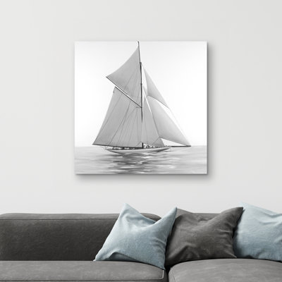 Sailing ship - 32"x32" art on canvas